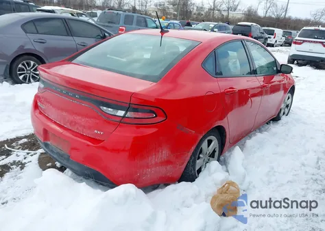 2016 Dodge Dart Sxt z USA, uszkodzony, nr VIN 1C3CDFBB7GD660756